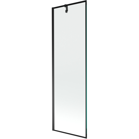 Mexen Next sprchová zástěna 1-křídlová 60 x 150 cm, černý rámeček, černá - 895-060-000-00-70-70