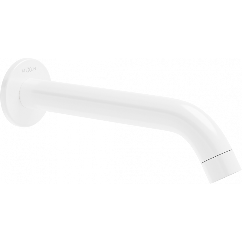 Mexen Kai nástěnná vanová výtoková trubice, bílá - 79371-20