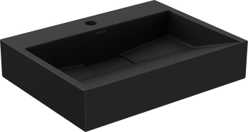 Mexen Ava umyvadlo na desku z konglomerátu 1/O 50 x 38 cm, černá - 23015071