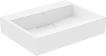 Mexen Ava umyvadlo na desku z konglomerátu B/O 50 x 38 cm, bílá - 23015000
