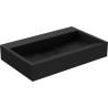 Mexen Ava umyvadlo na desku z konglomerátu B/O 60 x 38 cm, černá - 23016070