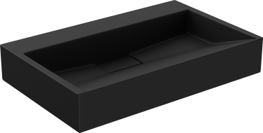 Mexen Ava umyvadlo na desku z konglomerátu B/O 60 x 38 cm, černá - 23016070