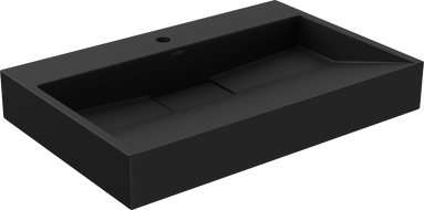 Mexen Ava umyvadlo na desku z konglomerátu 1/O 70 x 46 cm, černé - 23017071