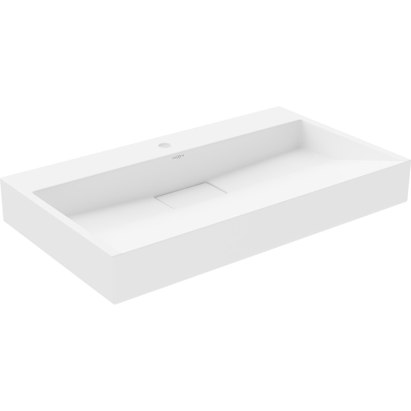 Mexen Ava umývátko na desku z konglomerátu 1/O 80 x 46 cm, bílá - 23018001