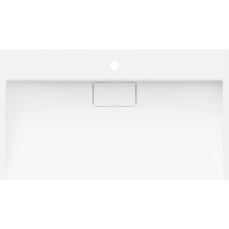 Mexen Ava umyvadlo na desku z konglomerátu 1/O 80 x 46 cm, bílá - 23018001