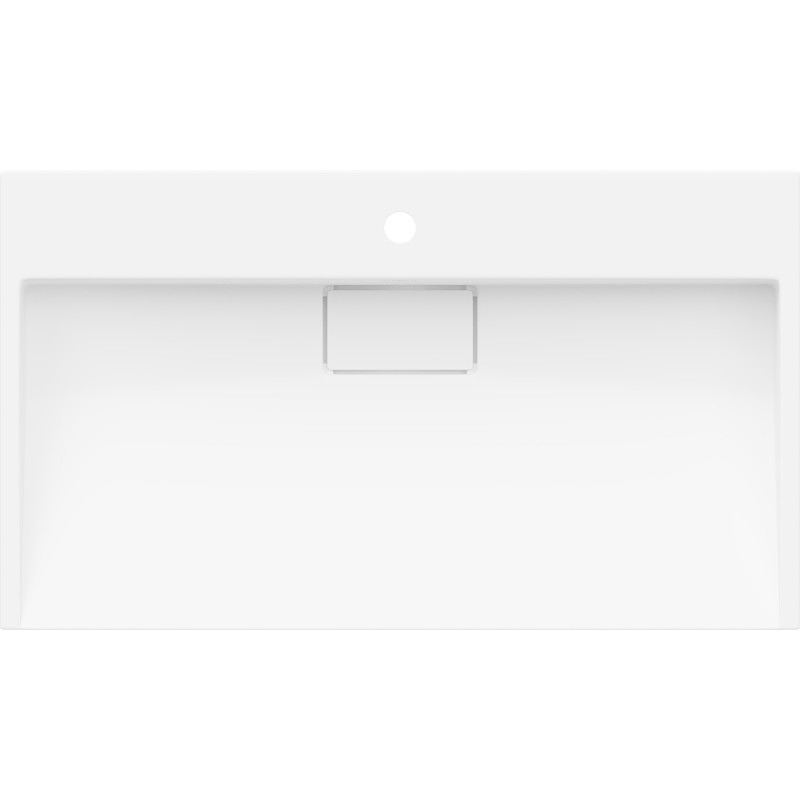 Mexen Ava umývátko na desku z konglomerátu 1/O 80 x 46 cm, bílá - 23018001