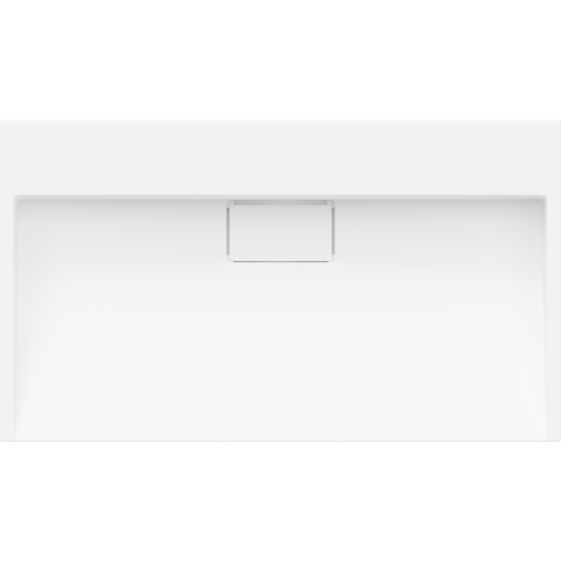 Mexen Ava nástavná umyvadlová s konglomerátu B/O 80 x 46 cm, bílá - 23018000
