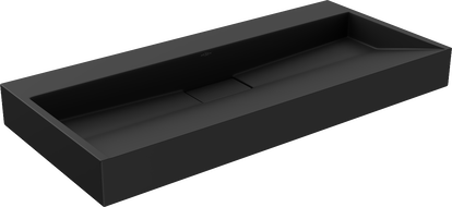 Mexen Ava umyvadlo na desku z konglomerátu B/O 100 x 46 cm, černá - 23011070