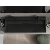 Mexen Ava umyvadlo na desku z konglomerátu 2/O 120 x 46 cm, černé - 23011272
