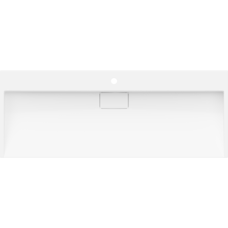 Mexen Ava umyvadlo na desku z konglomerátu 1/O 120 x 46 cm, bílá - 23011201