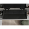Mexen Ava umyvadlo na desku z konglomerátu B/O 120 x 46 cm, černé - 23011270