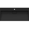 Mexen Ava umyvadlo na desku z konglomerátu 1/O 100 x 46 cm, černá - 23011071