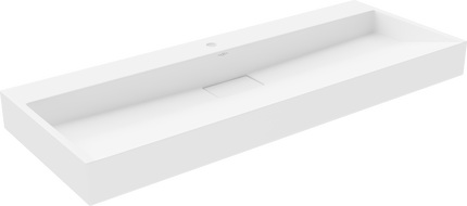 Mexen Ava umyvadlo na desku z konglomerátu 1/O 120 x 46 cm, bílá - 23011201