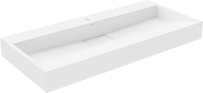 Mexen Ava umyvadlo na desku z konglomerátu 1/O 100 x 46 cm, bílá - 23011001