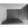 Mexen Kioto sprchová stěna Walk-in 120 x 200 cm, proužky 8 mm, chrom - 800-120-101-01-09