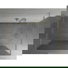 Mexen Kioto volně stojící sprchová stěna 110 x 200 cm, proužky 8 mm, zlatá - 800-110-002-50-09