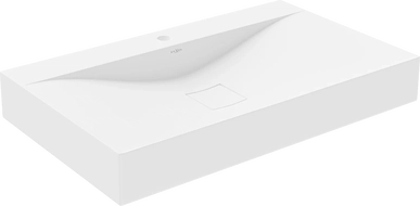 Mexen Poli umyvadlo na desku z konglomerátu 1/O 80 x 48 cm, bílá - 23028001