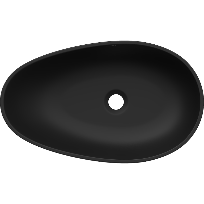 Mexen Nora umyvadlo na desku z konglomerátu 60 x 36 cm, černá - 23056071