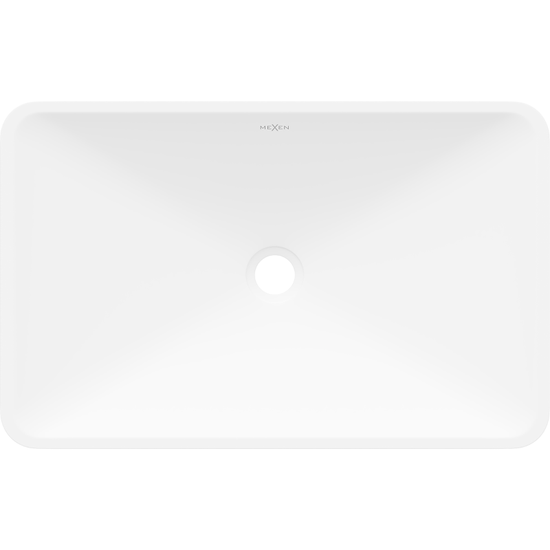 Mexen Esper umyvadlo na desku z konglomerátu 60 x 38 cm, bílá - 23036001