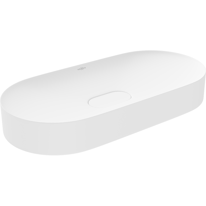 Mexen Sofia umyvadlo na desku z konglomerátu 70 x 35 cm, bílá - 23067001