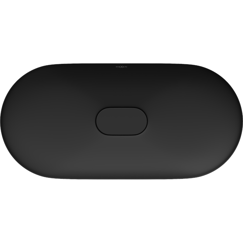 Mexen Sofia umyvadlo na desku z konglomerátu 70 x 35 cm, černá - 23067071