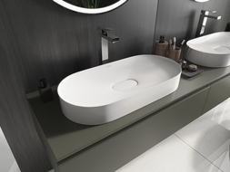 Mexen Sofia umyvadlo na desku z konglomerátu 70 x 35 cm, bílá - 23067001