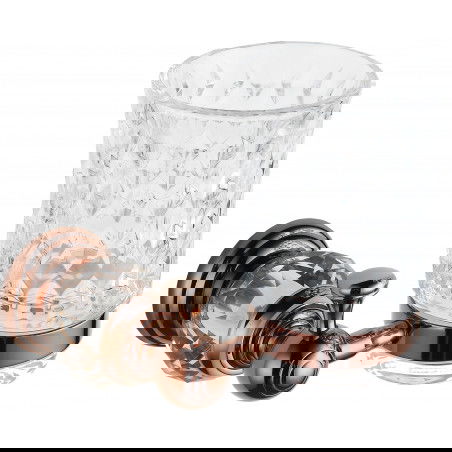 Mexen Estela kelímek na kartáčky, růžové zlato - 7011538-60