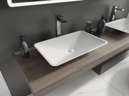 Mexen Esper umyvadlo na desku z konglomerátu 60 x 38 cm, bílá - 23036001