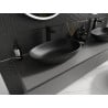 Mexen Nora umyvadlo na desku z konglomerátu 60 x 36 cm, černá - 23056071