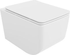 Mexen Vera WC mísa Rimless s pomalu klesající deskou slim, duroplast, bílá - 30164000