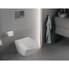 Mexen Vito Rimless WC mísa s pomalu padajícím tenkým sedátkem, duroplast, bílý lesk - 30174000