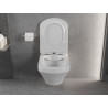 Mexen Vito WC mísa Rimless s pomalu sklopnou deskou slim, duroplast, bílý lesk - 30174000