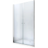 Mexen Texas otočné sprchové dveře 100 cm, Průhledné, Chromovaná - 880-100-000-01-00