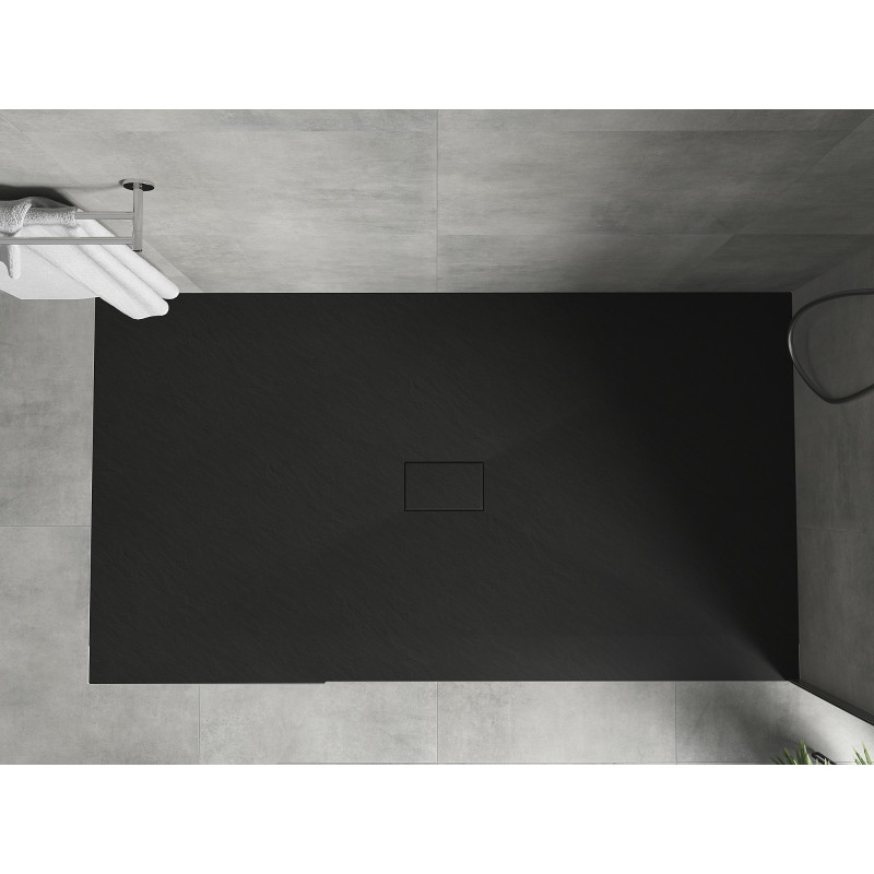 Mexen Hugo obdélníkový sprchový kout SMC 180 x 100 cm, černý - 42701018