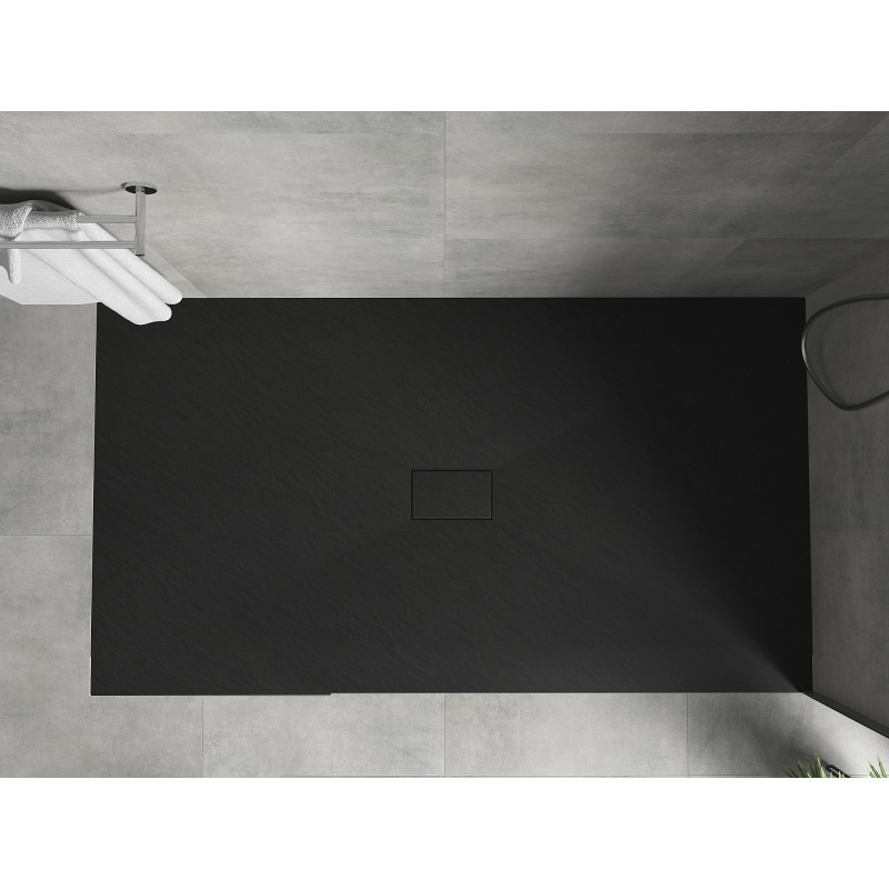 Mexen Hugo obdélníková sprchová vanička SMC 150 x 100 cm, černá - 42701015