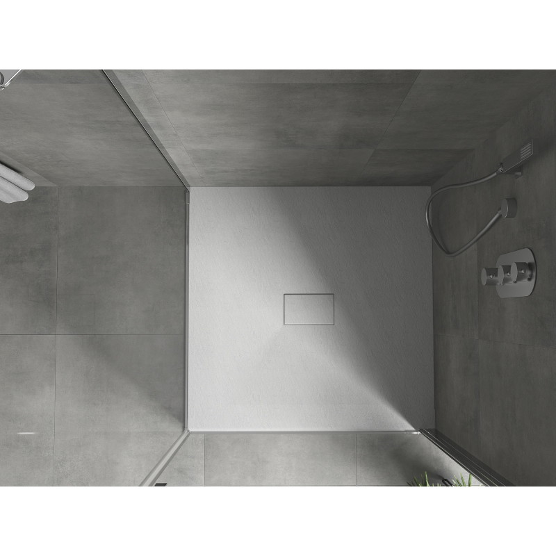 Mexen Hugo čtvercová sprchová vanička SMC 100 x 100 cm, bílá - 42101010