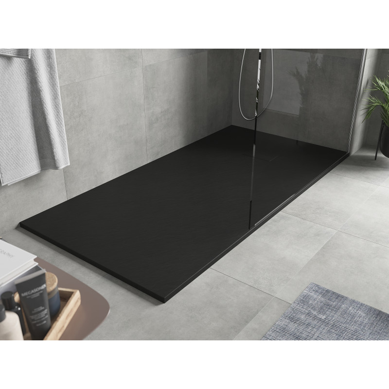 Mexen Hugo obdélníková sprchová vanička SMC 180 x 90 cm, černá - 42709018