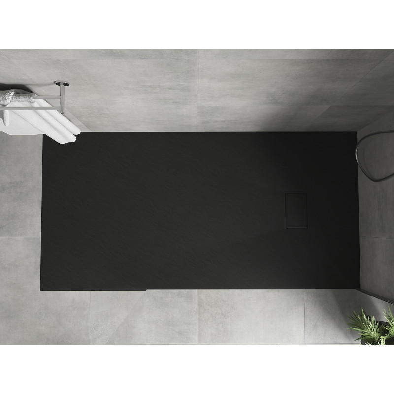 Mexen Hugo obdélníkový sprchový kout SMC 170 x 80 cm, černý - 42708017