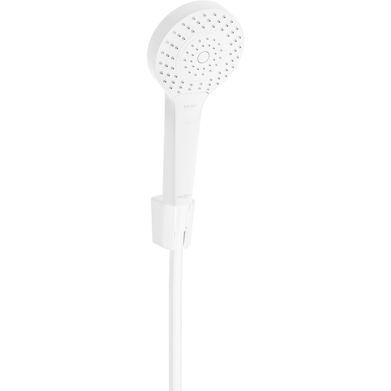 Mexen R-05 bodová sprchová souprava, bílá - 785055052-20