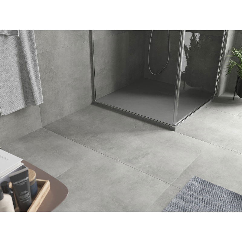 Mexen Hugo čtvercová sprchová vanička SMC 80 x 80 cm, šedá - 42618080