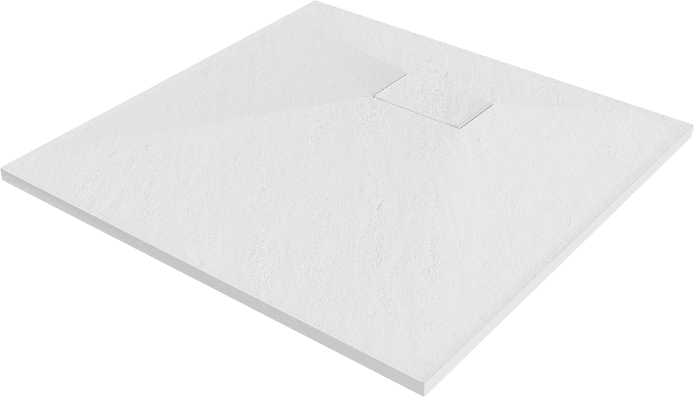 Mexen Hugo čtvercová vanička do sprchového koutu SMC 70 x 70 cm, Bílá - 42107070