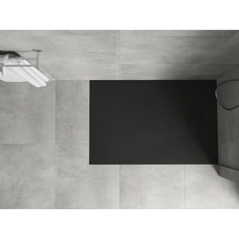 Mexen Hugo obdélníkový sprchový kout SMC 120 x 70 cm, černý - 42707012