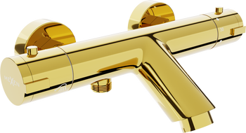 Mexen Kai termostatická baterie vanová, zlatá - 77300-50