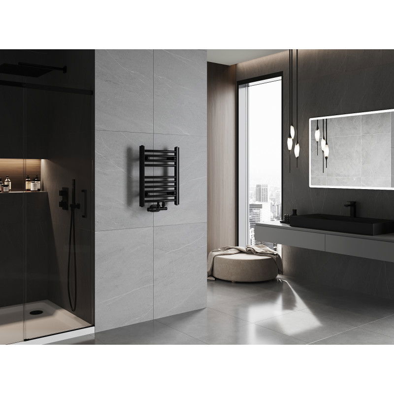 Mexen Ares koupelnový radiátor 500 x 400 mm, 179 W, černý - W102-0500-400-00-70