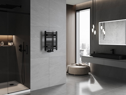 Mexen Ares koupelnový radiátor 500 x 400 mm, 179 W, černý - W102-0500-400-00-70