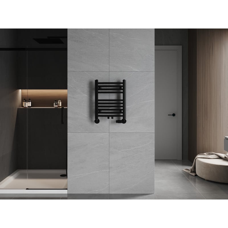 Mexen Ares koupelnový radiátor 500 x 400 mm, 179 W, černý - W102-0500-400-00-70