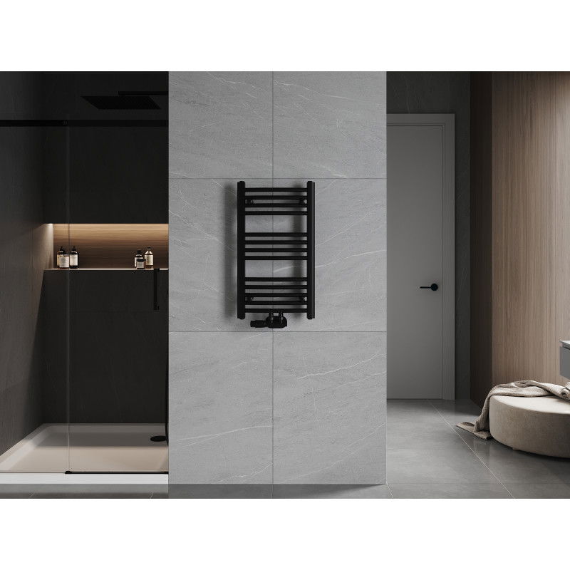 Mexen Ares koupelnový radiátor 700 x 400 mm, 240 W, černý - W102-0700-400-00-70