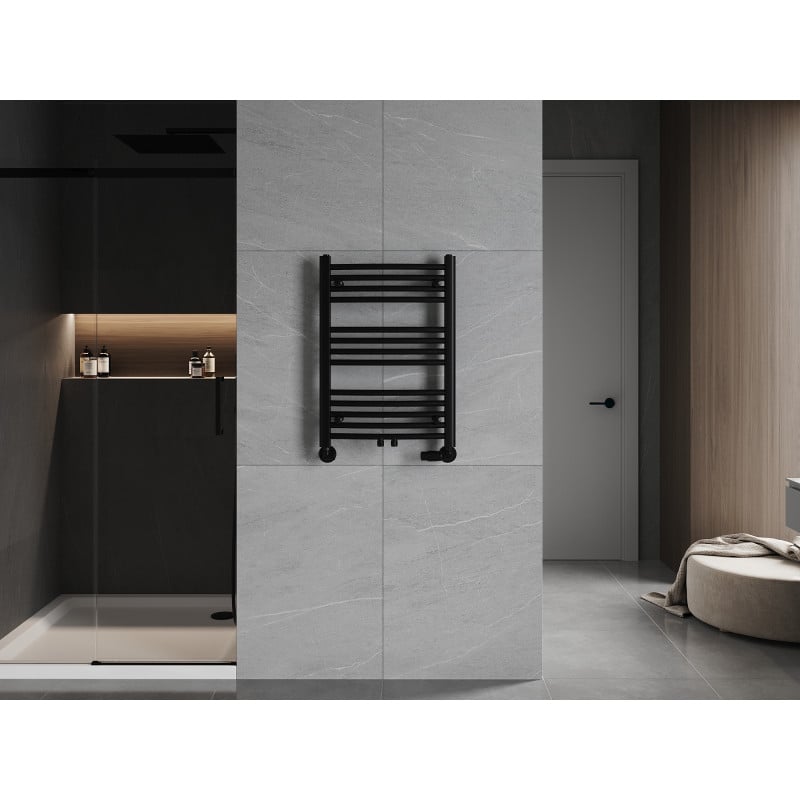 Mexen Ares koupelnový radiátor 700 x 500 mm, 286 W, černý - W102-0700-500-00-70