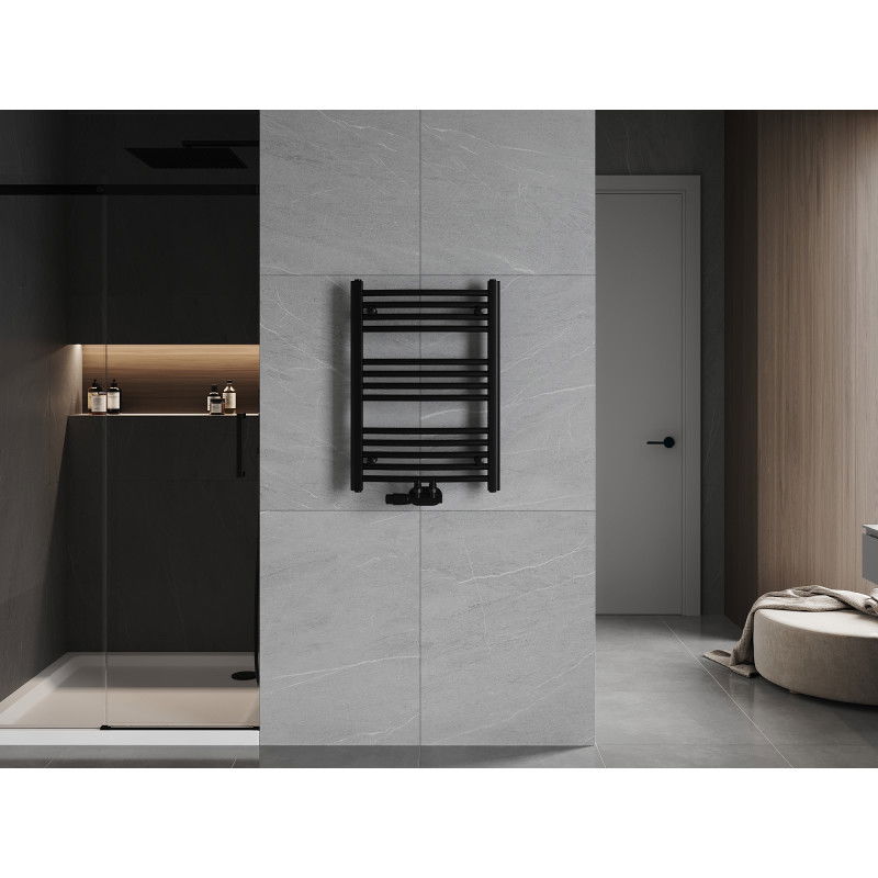 Mexen Ares koupelnový radiátor 700 x 500 mm, 286 W, černý - W102-0700-500-00-70