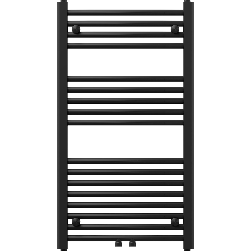 Mexen Ares koupelnový radiátor 900 x 500 mm, 372 W, černý - W102-0900-500-00-70